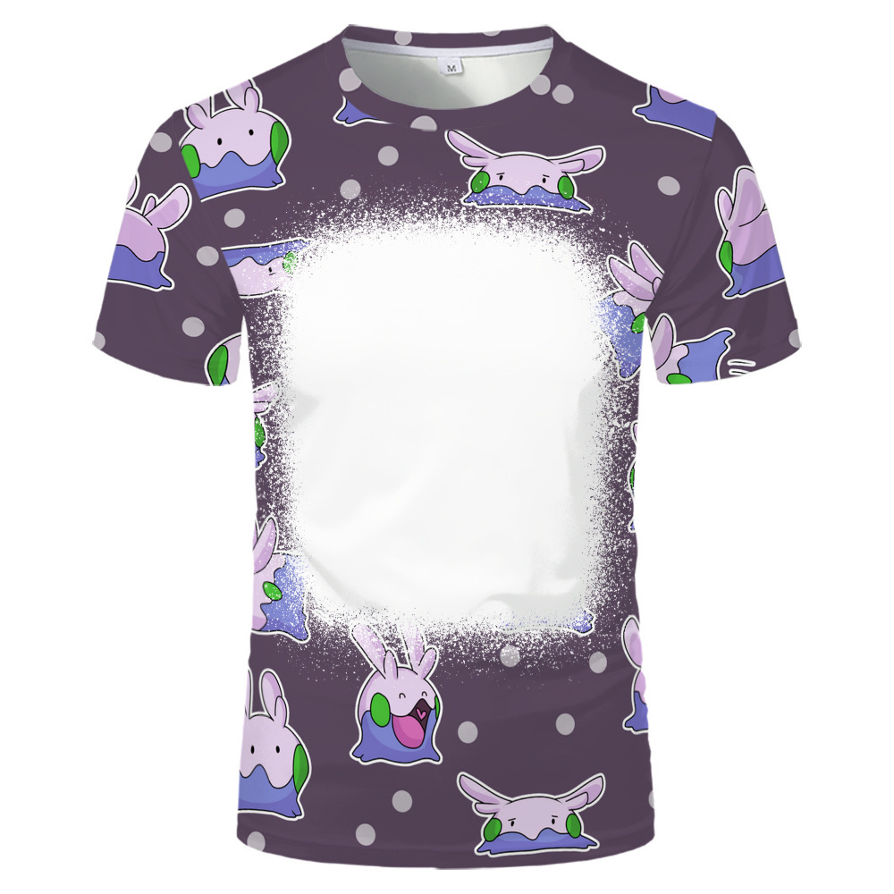 BCT18-Sublimation Easter Bleach T-shirt