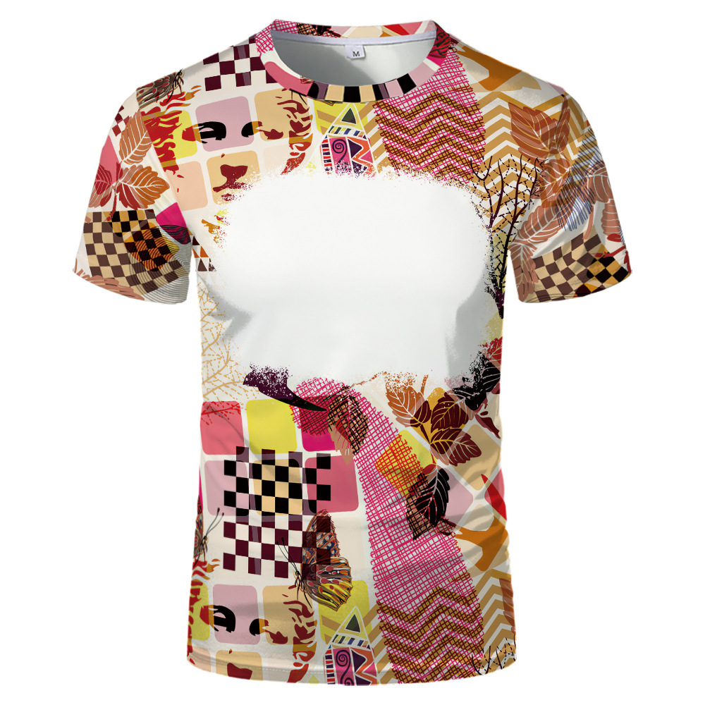 BCT20-Sublimation Bleach T-shirt