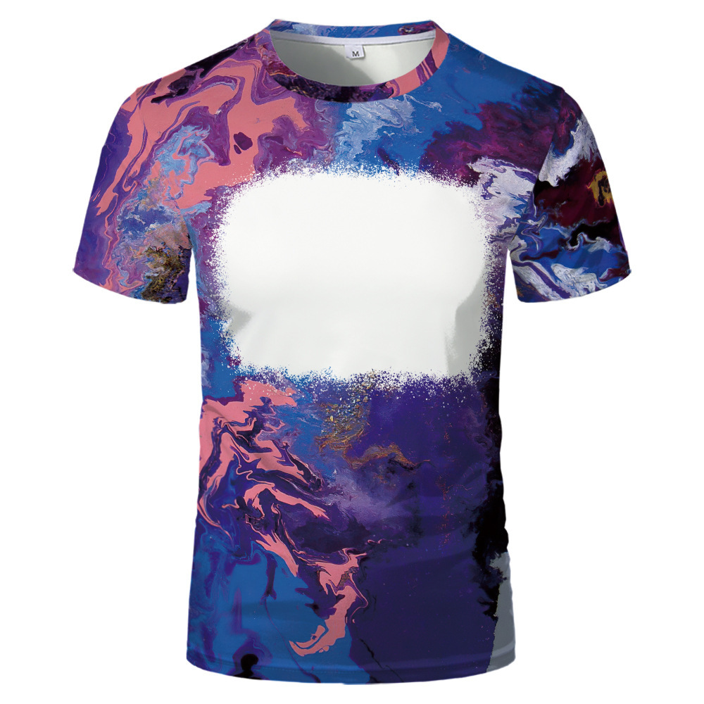 BCT20-Sublimation Bleach T-shirt