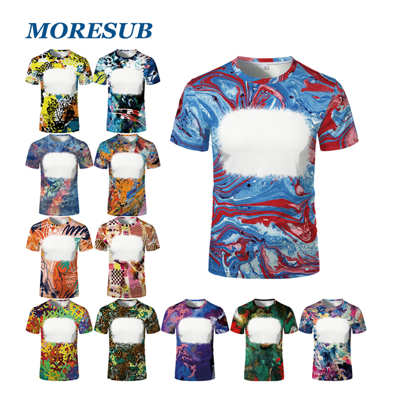 BCT20-Sublimation Bleach T-shirt