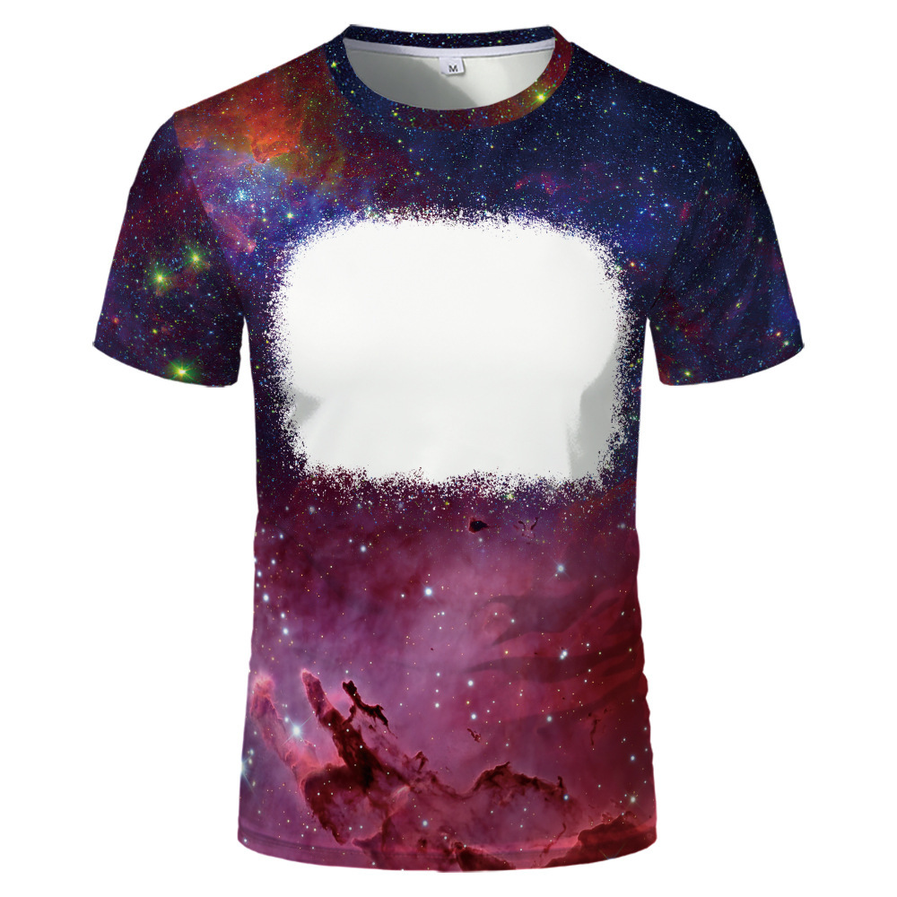 BCT20-Sublimation Bleach T-shirt