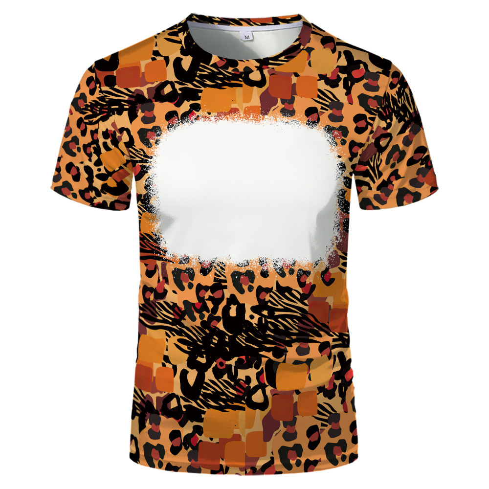 BCT20-Sublimation Bleach T-shirt
