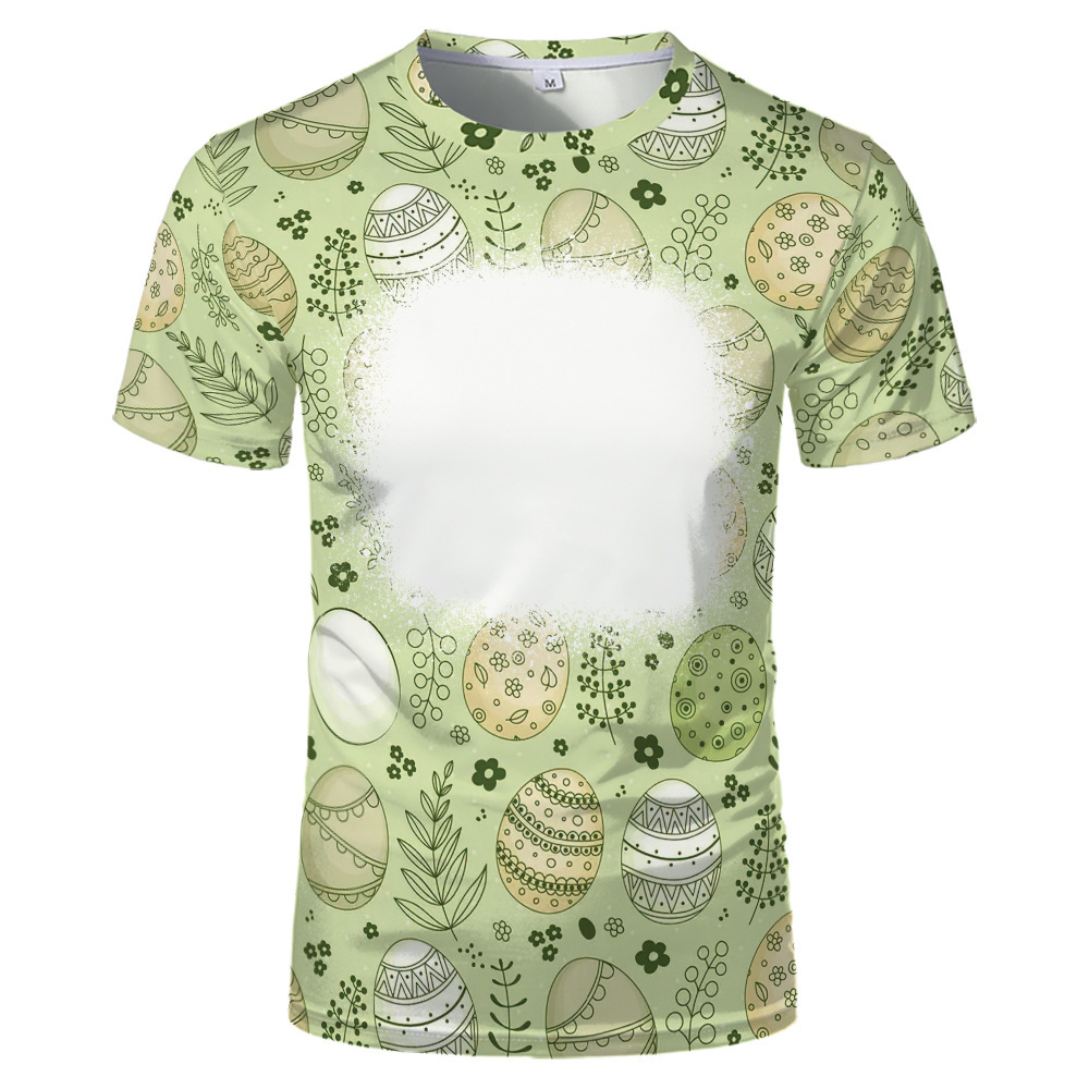 BCT17-Sublimation Easter Bleach T-shirt