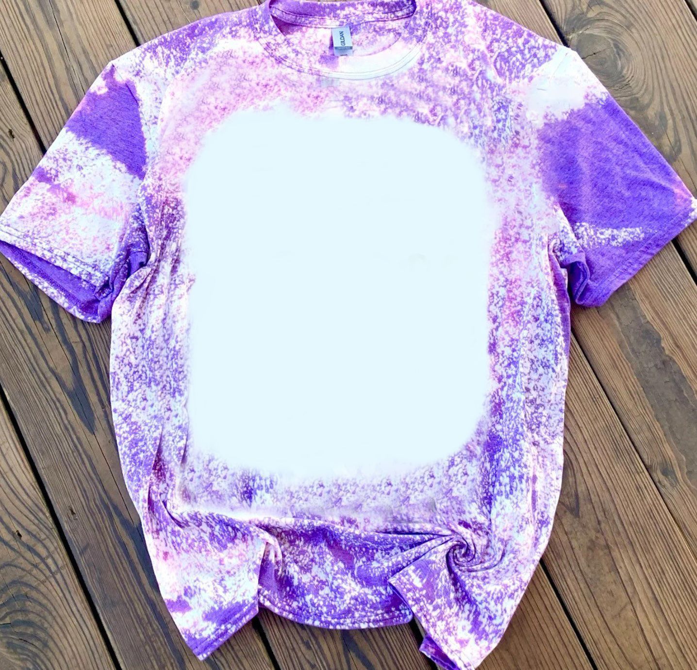 BCT14-Sublimation Bleach T-shirt