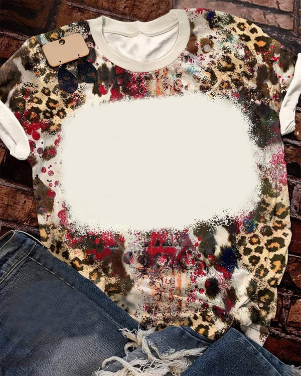 BCT14-Sublimation Bleach T-shirt