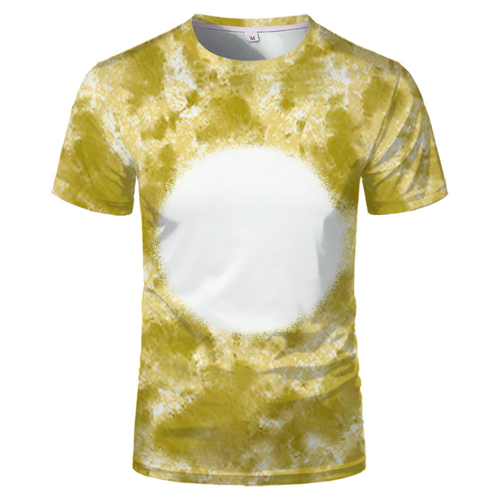 BCT19-Sublimation Bleach T-shirt