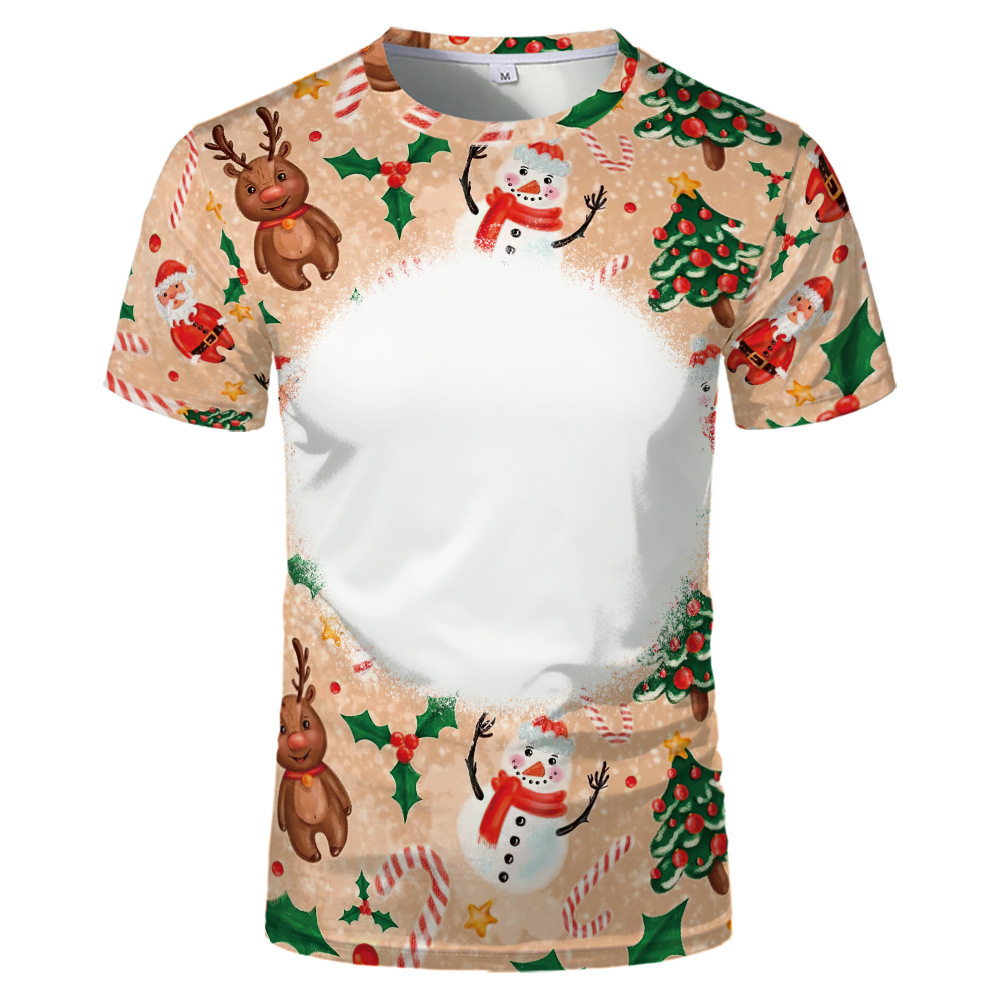 BCT30-Sublimation Bleach T-shirt