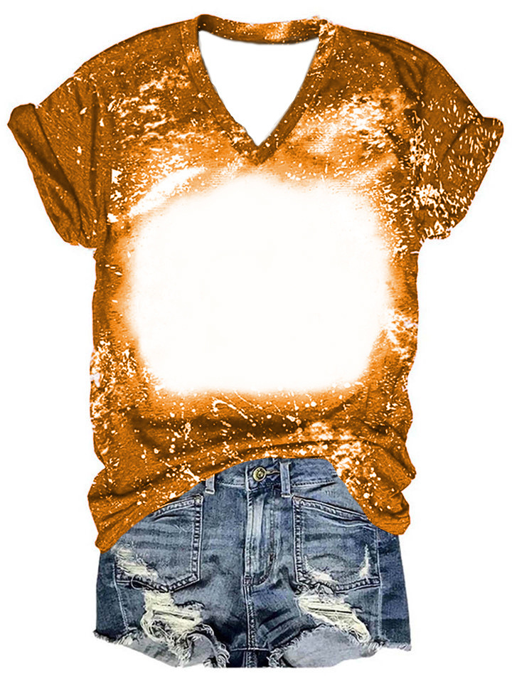BCT33-Sublimation V-neck T Shirt