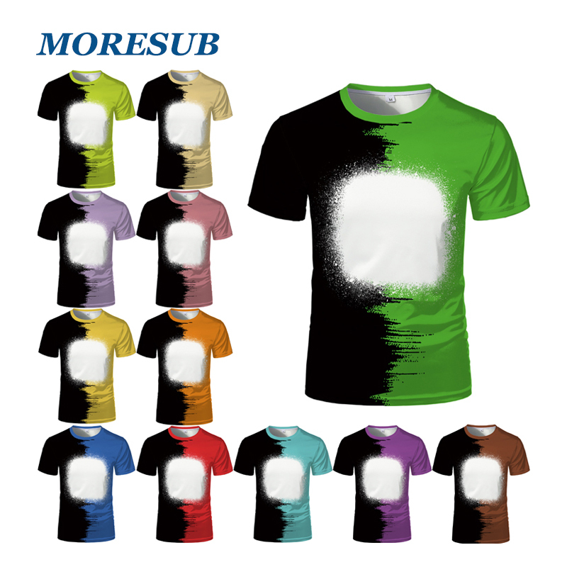 BCT32-Sublimation Bleach T-shirt For Adult