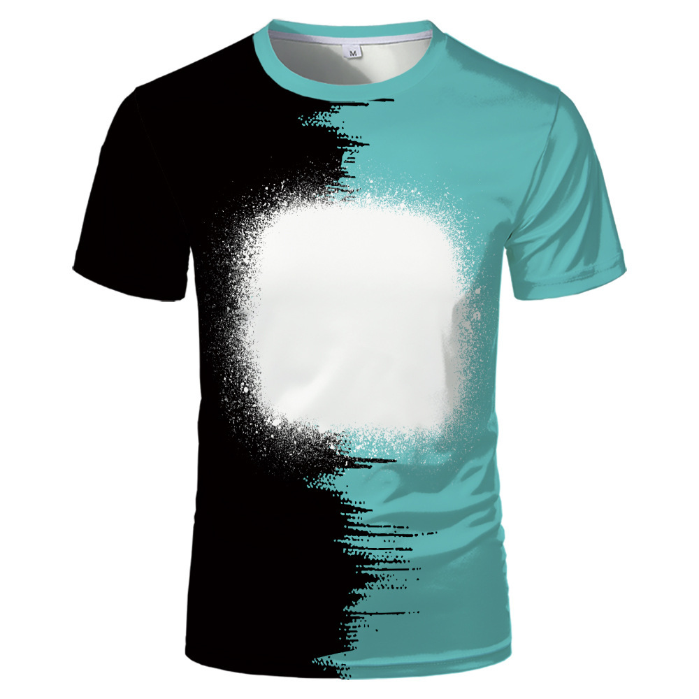 BCT32-Sublimation Bleach T-shirt For Adult