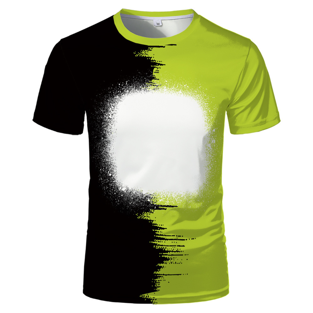 BCT32-Sublimation Bleach T-shirt For Adult