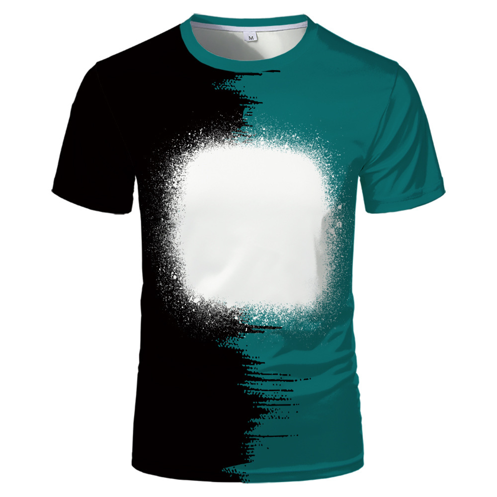 BCT32-Sublimation Bleach T-shirt For Adult