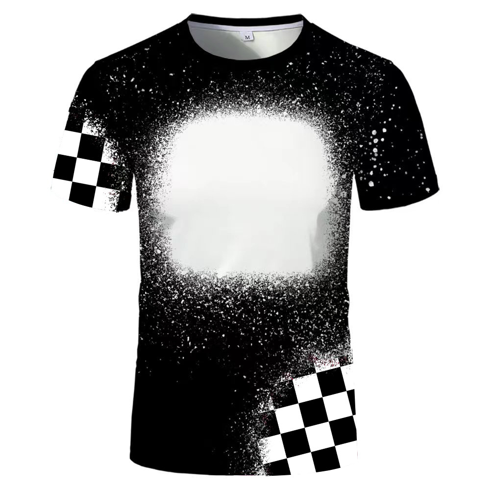 BCT29-Sublimation Bleach T-shirt