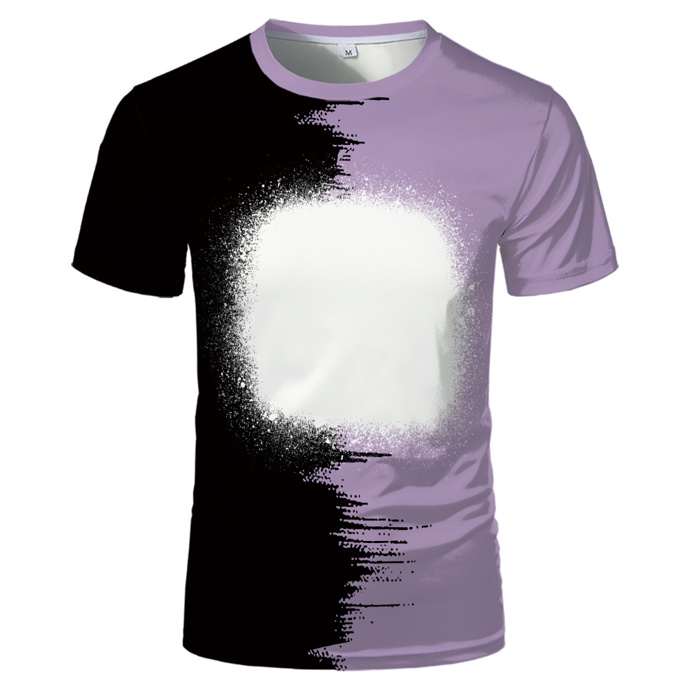 BCT32-Sublimation Bleach T-shirt For Adult