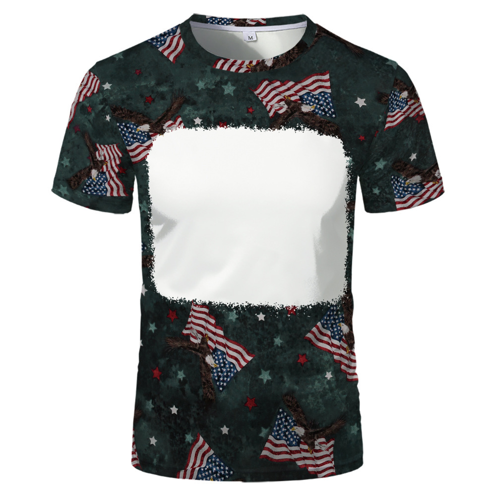 BCT24-Sublimation Bleach T-shirt