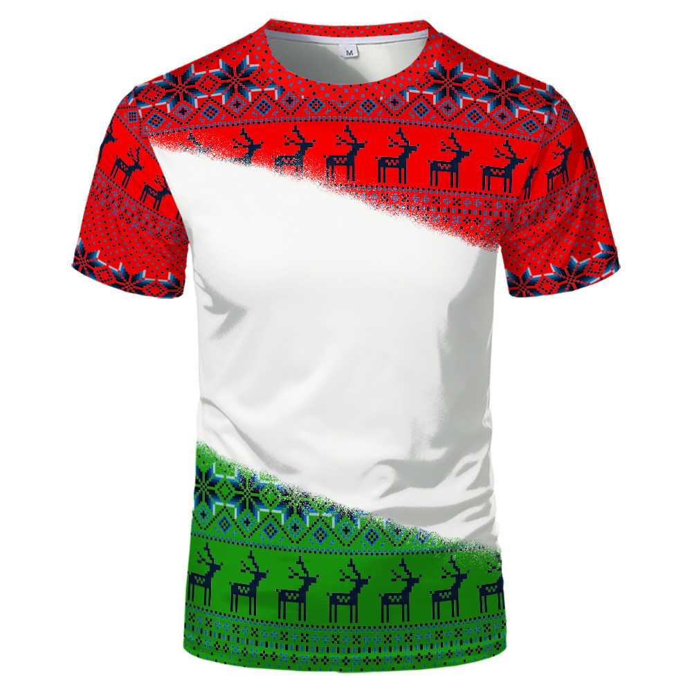 BCT30-Sublimation Bleach T-shirt