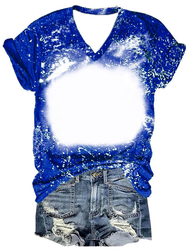 BCT33-Sublimation V-neck T Shirt