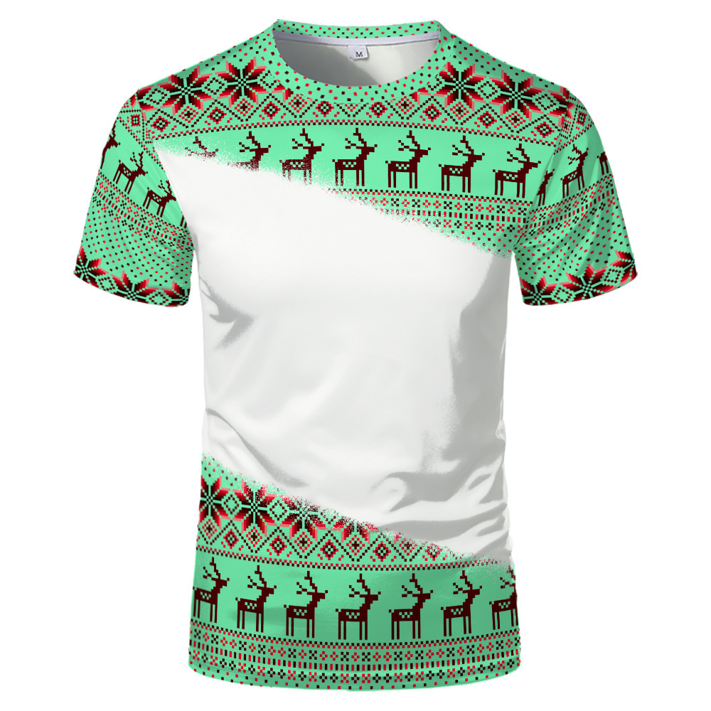 BCT30-Sublimation Bleach T-shirt
