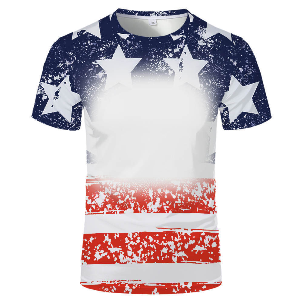 BCT29-Sublimation Bleach T-shirt
