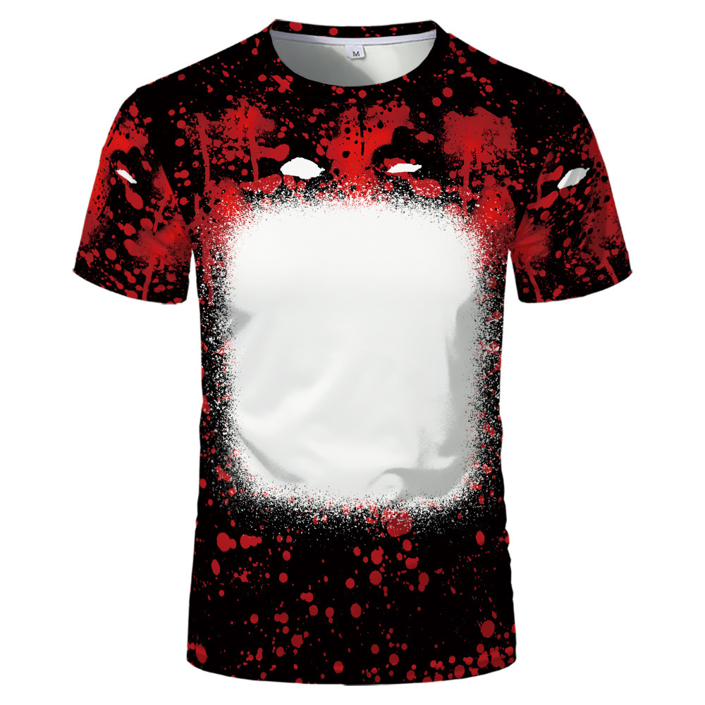 BCT31-Sublimation Halloween Bleach T-shirt