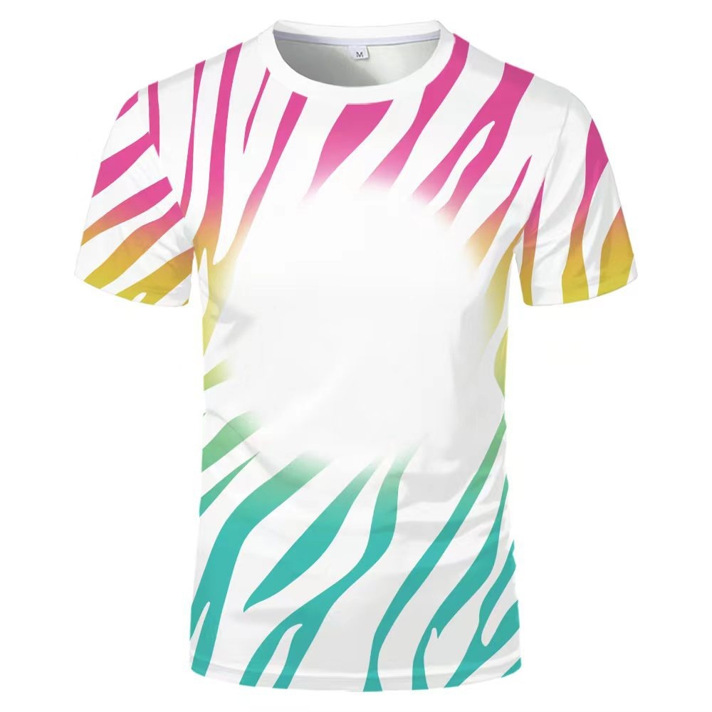 BCT29-Sublimation Bleach T-shirt
