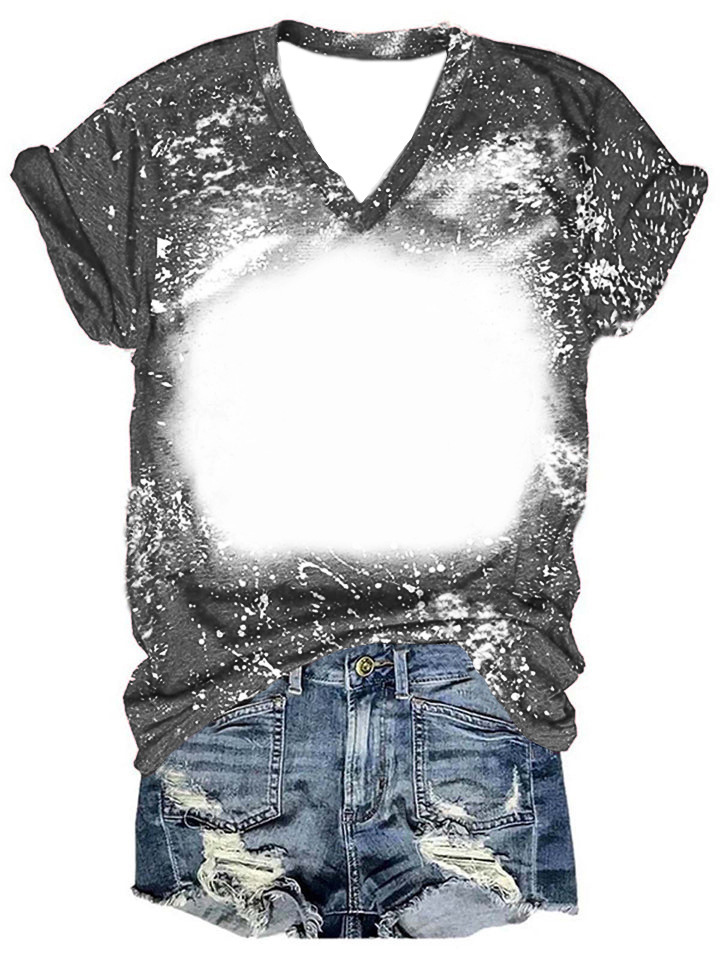 BCT33-Sublimation V-neck T Shirt
