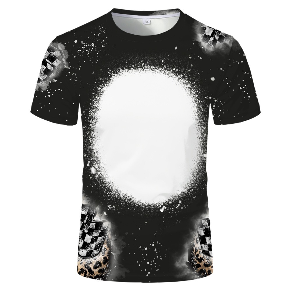 BCT29-Sublimation Bleach T-shirt