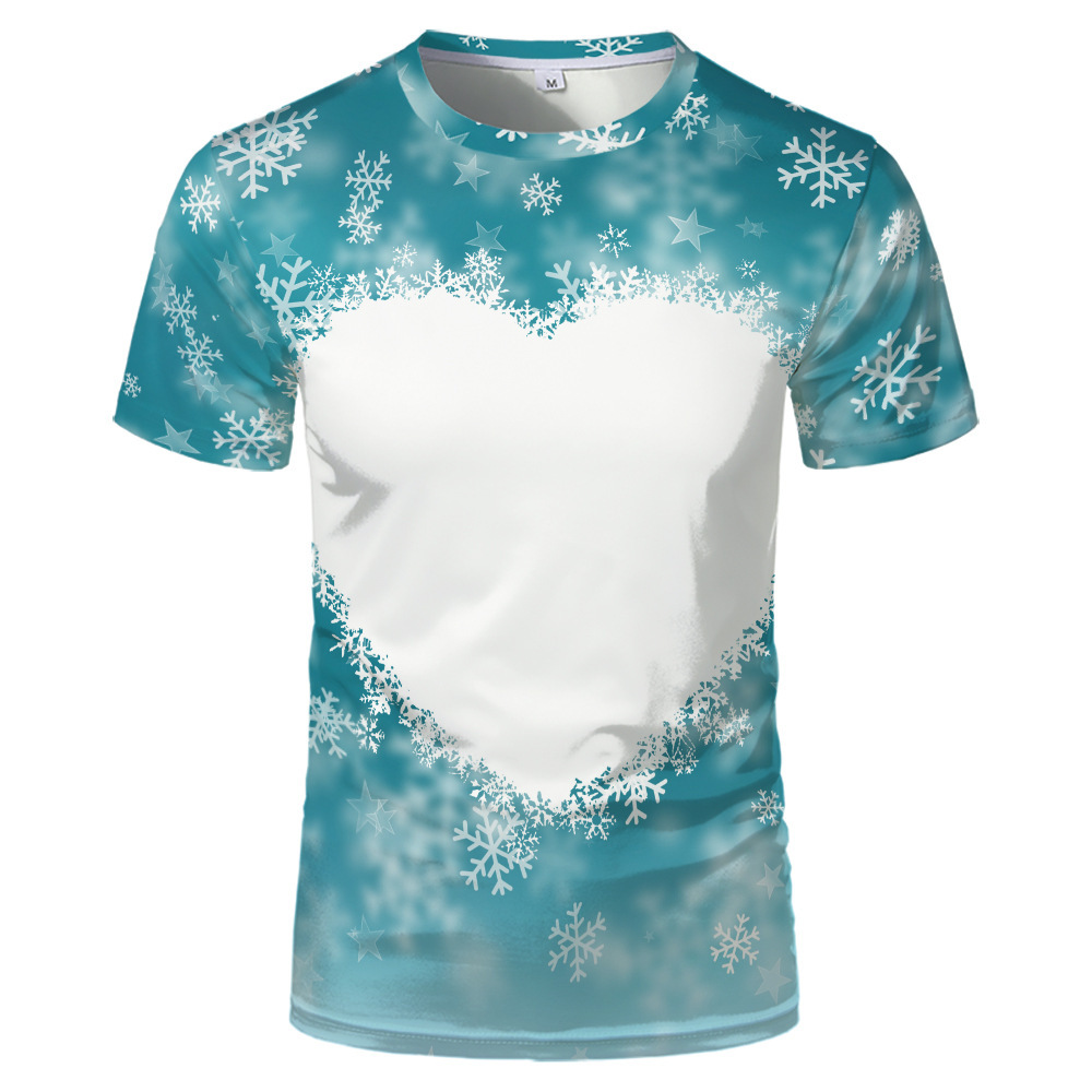BCT30-Sublimation Bleach T-shirt