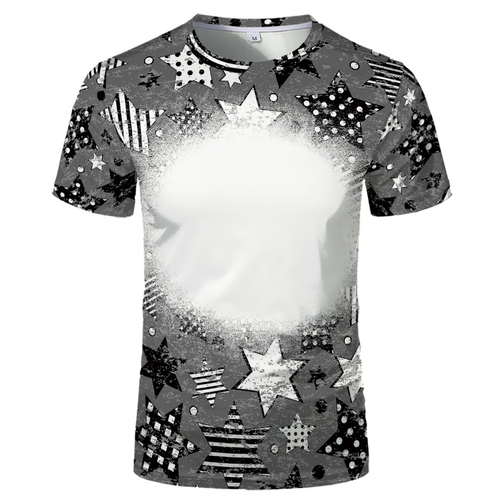 BCT24-Sublimation Bleach T-shirt