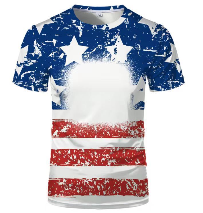 BCT29-Sublimation Bleach T-shirt