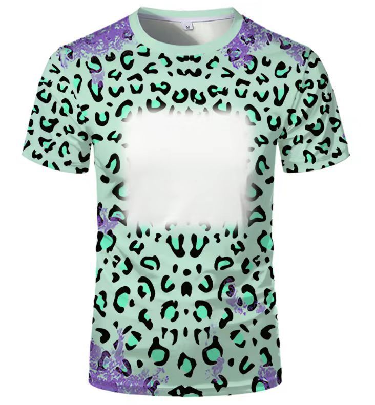 BCT29-Sublimation Bleach T-shirt