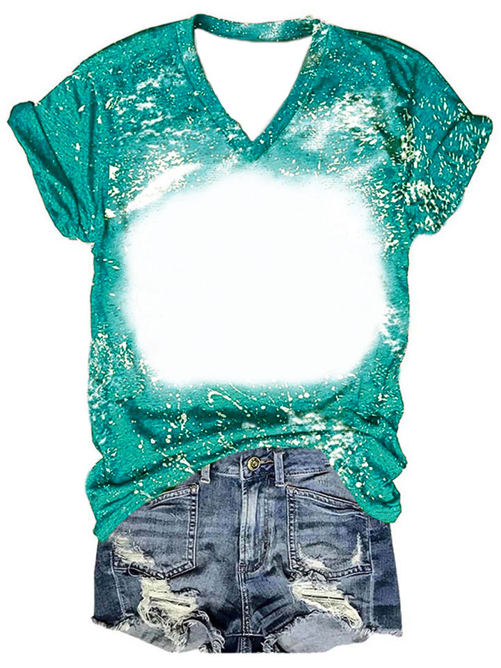BCT33-Sublimation V-neck T Shirt