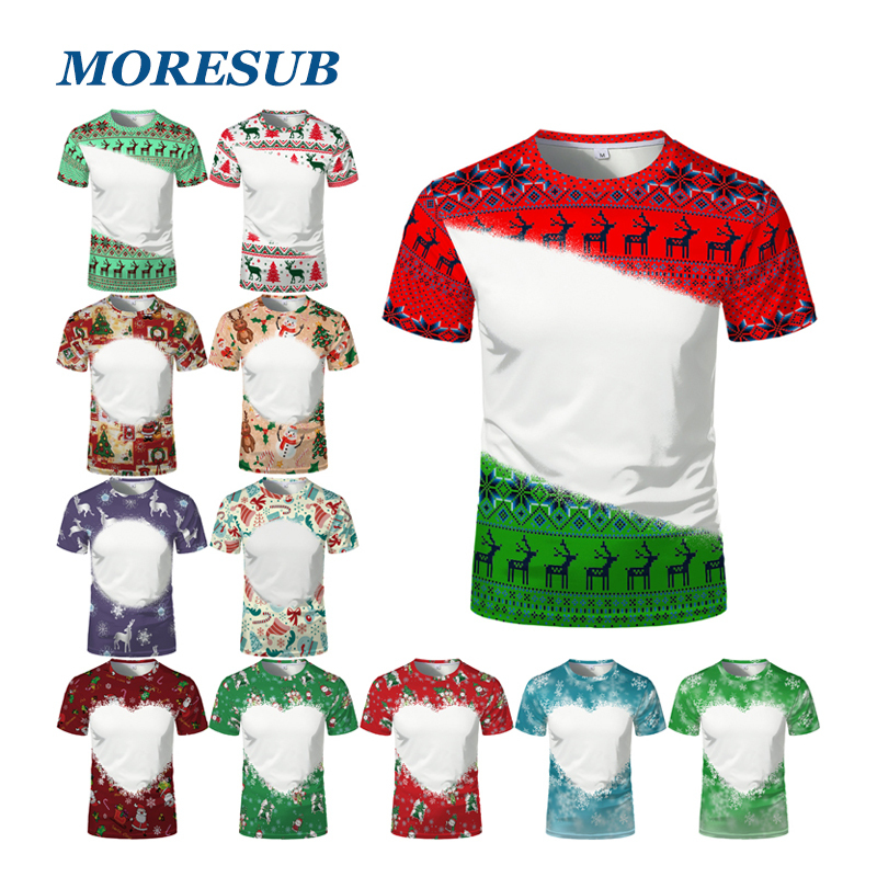 BCT30-Sublimation Bleach T-shirt