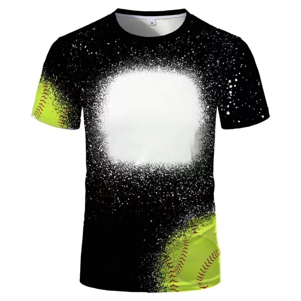 BCT29-Sublimation Bleach T-shirt