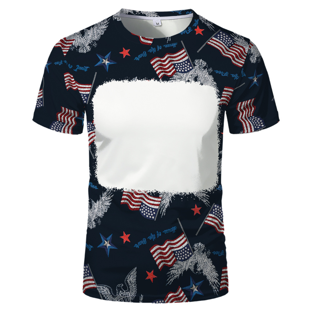 BCT24-Sublimation Bleach T-shirt