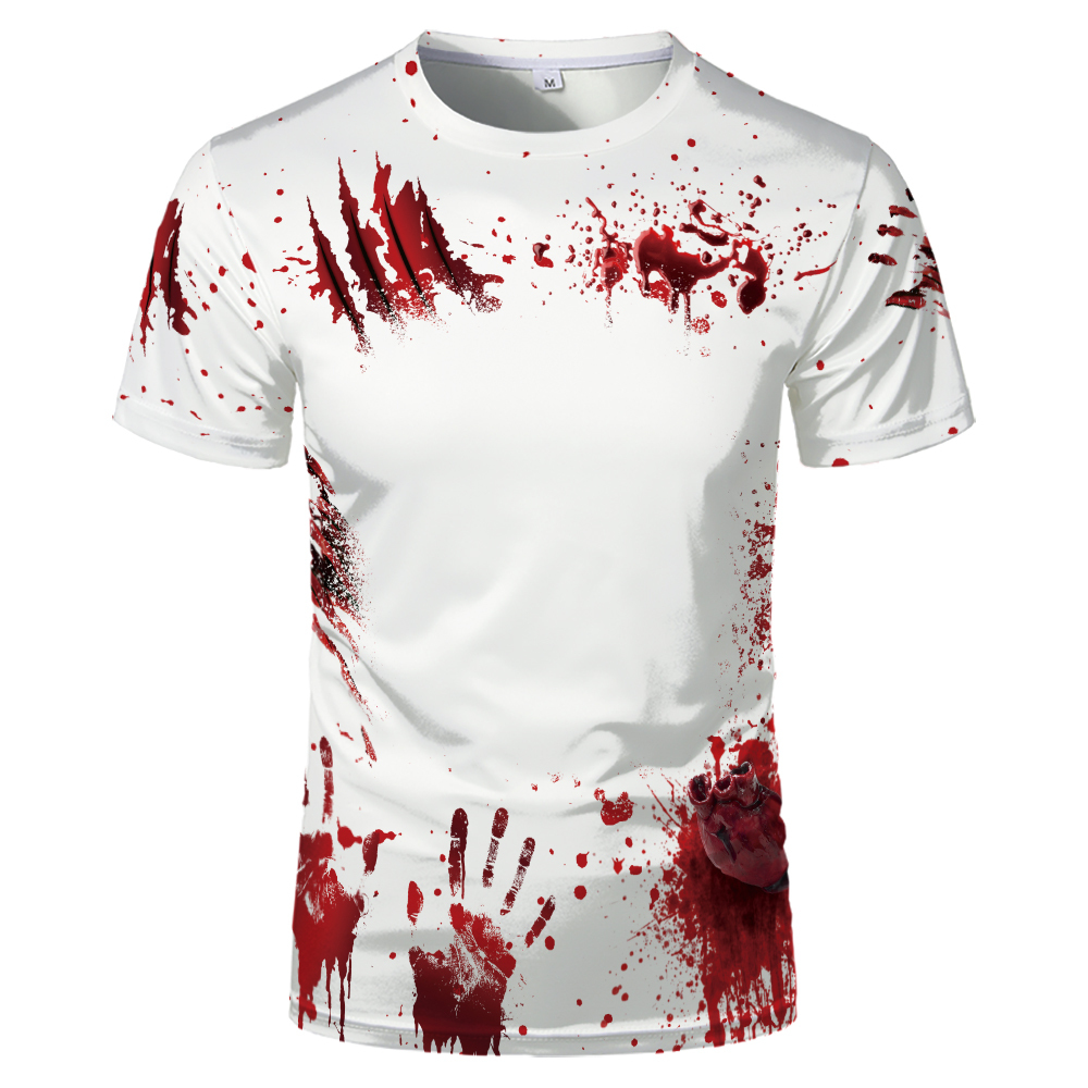 BCT31-Sublimation Halloween Bleach T-shirt