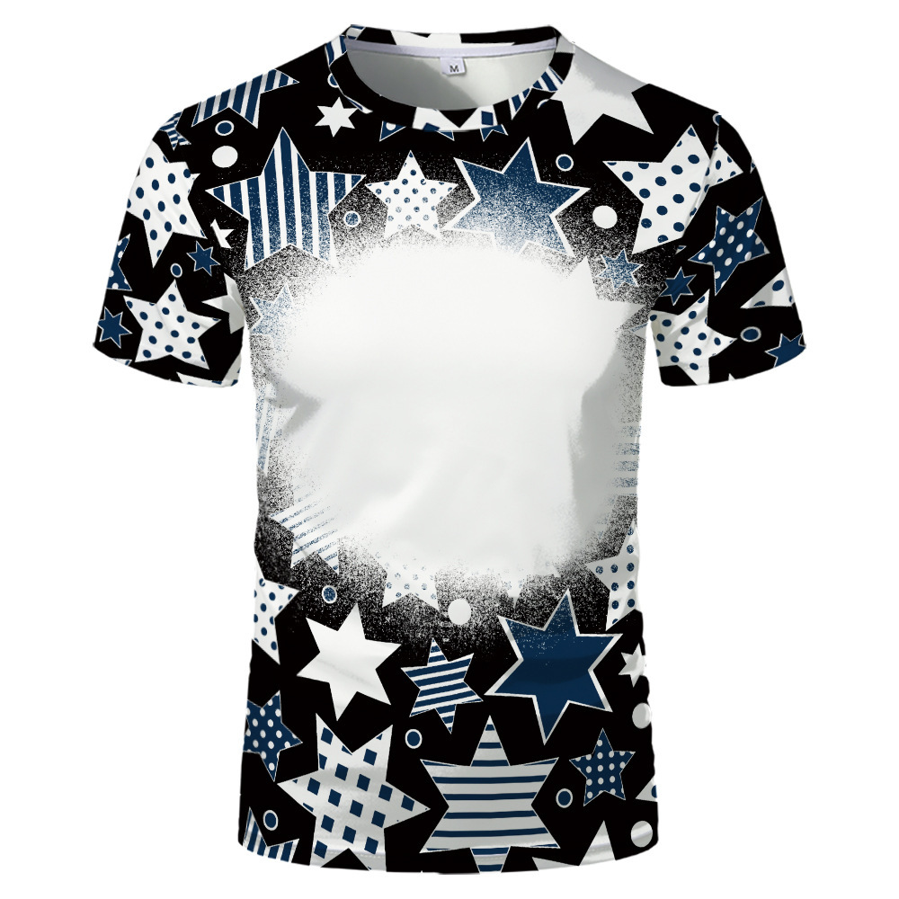 BCT24-Sublimation Bleach T-shirt