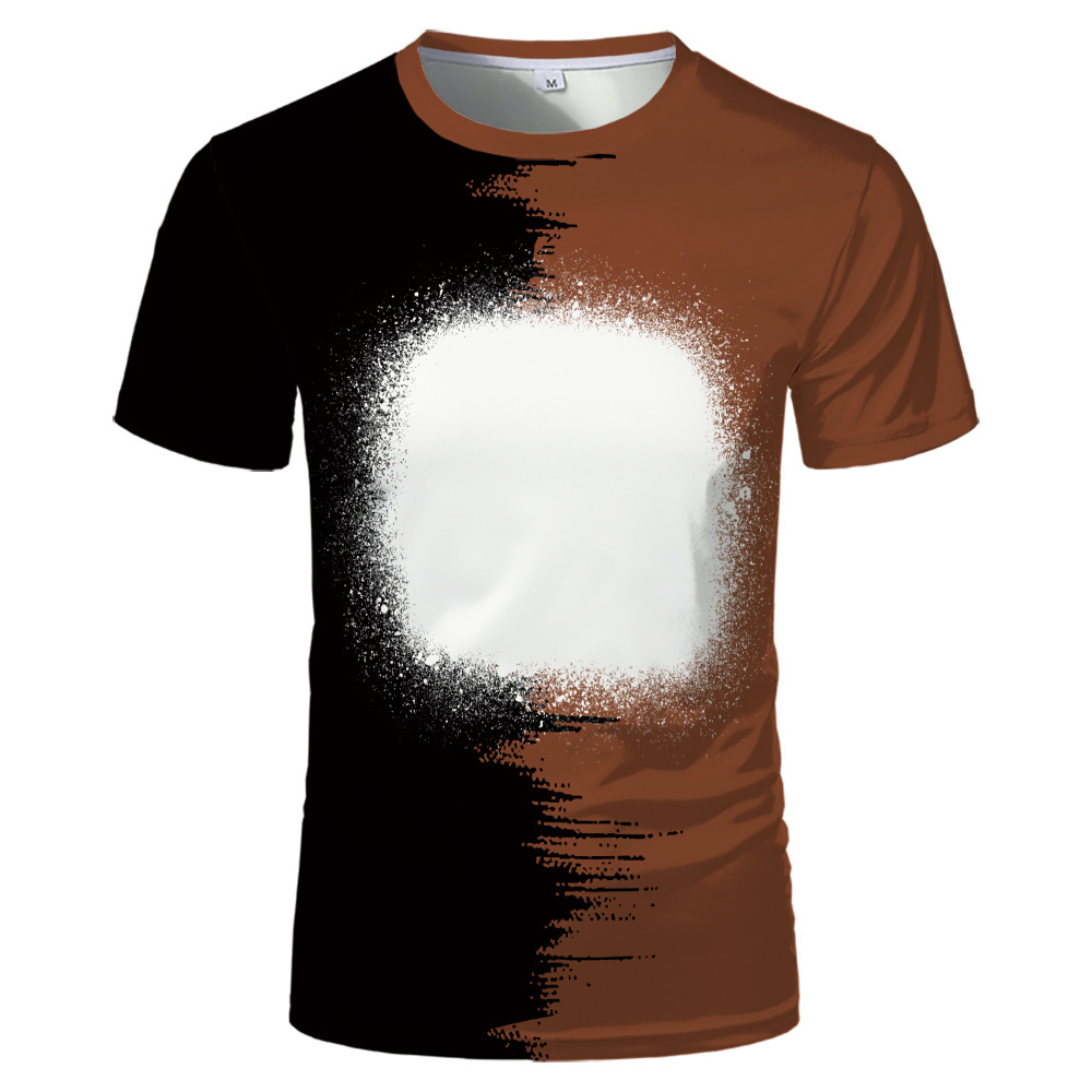 BCT32-Sublimation Bleach T-shirt For Adult