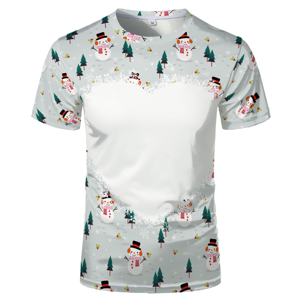 BCT30-Sublimation Bleach T-shirt