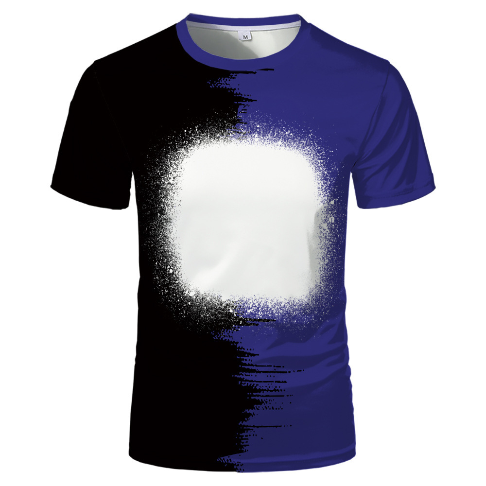 BCT32-Sublimation Bleach T-shirt For Adult