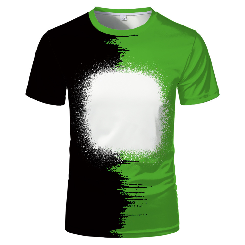 BCT32-Sublimation Bleach T-shirt For Adult