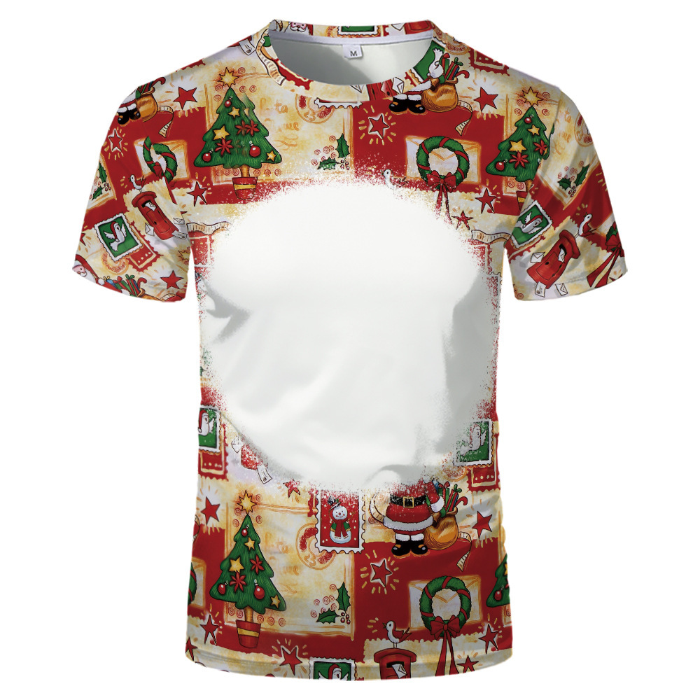 BCT30-Sublimation Bleach T-shirt