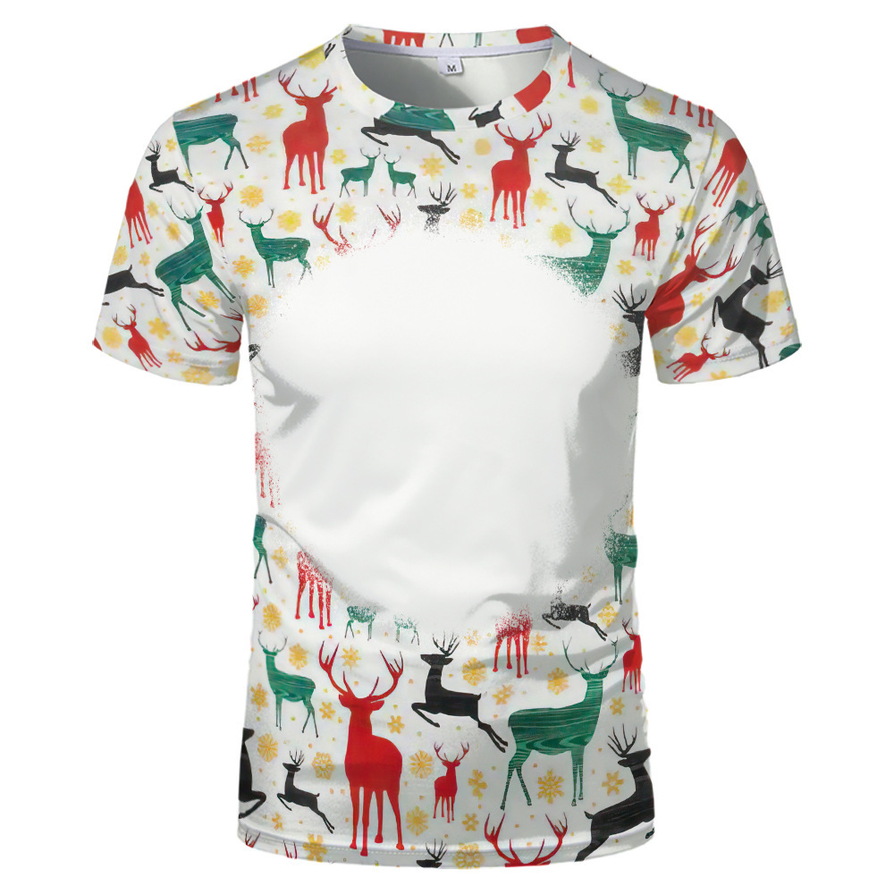 BCT30-Sublimation Bleach T-shirt