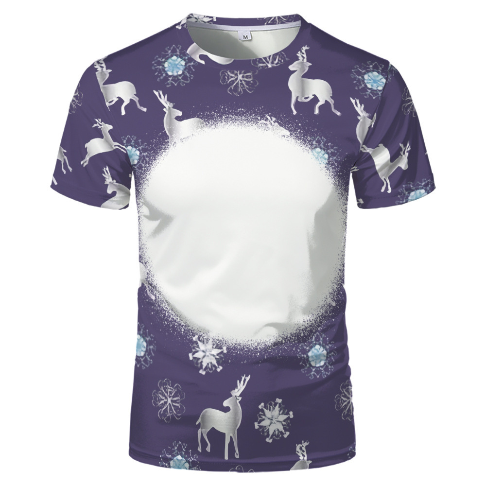 BCT30-Sublimation Bleach T-shirt