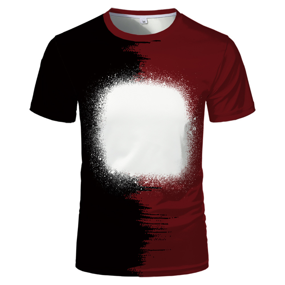 BCT32-Sublimation Bleach T-shirt For Adult