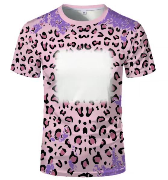BCT29-Sublimation Bleach T-shirt