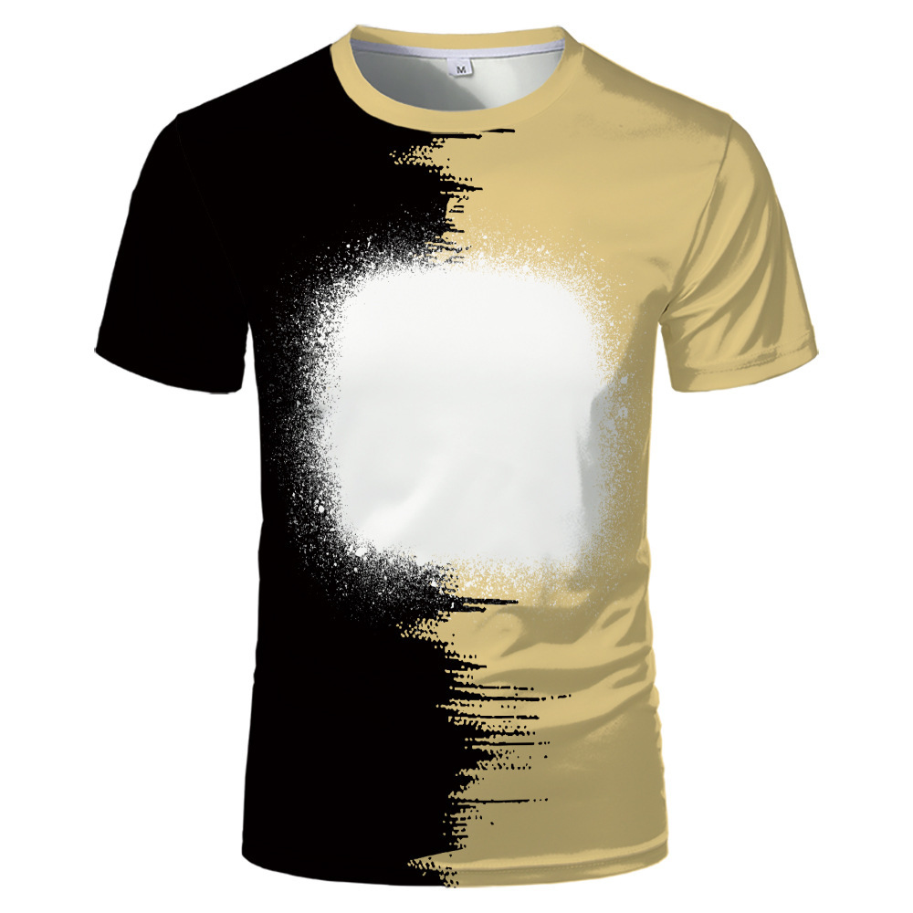 BCT32-Sublimation Bleach T-shirt For Adult