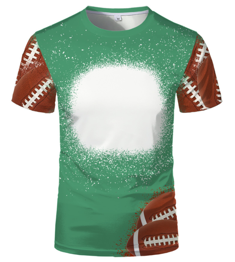 BCT29-Sublimation Bleach T-shirt