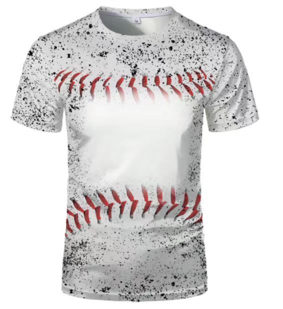 BCT29-Sublimation Bleach T-shirt