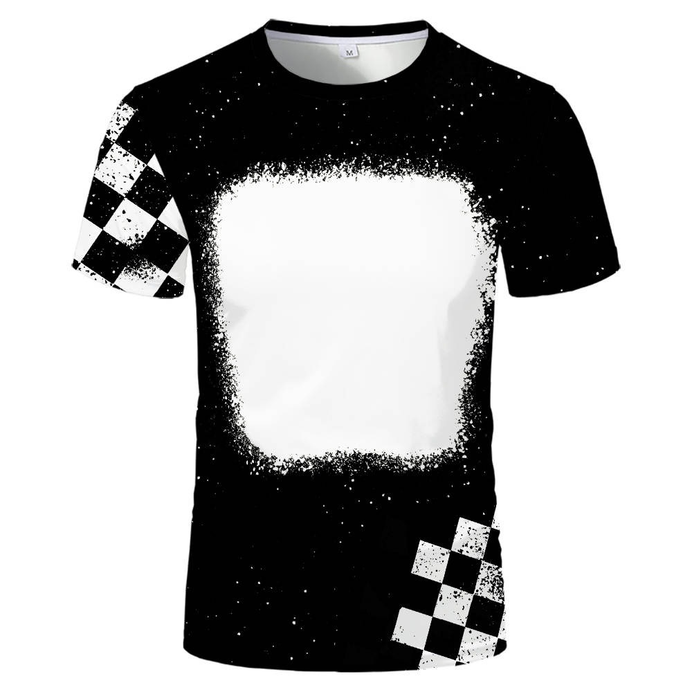 BCT29-Sublimation Bleach T-shirt